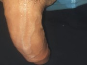 Taking out my micropenis and lotioning it up only to jerk off and then a milky cumshot