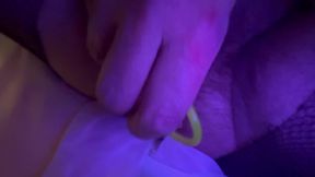 Game with anal ball plug crossdresser