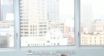 Natalia Starr's Sultry Casting Couch X Debut: Massive Facial and More!