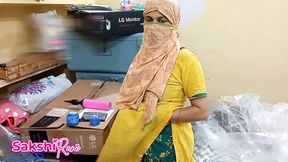 My Maid cleaning Room I caught her Masturbating with fingering Desi Sex Video Hindi Dirty Talking Full Video