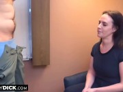 Finishing a day of interviews with a disappointing little dick