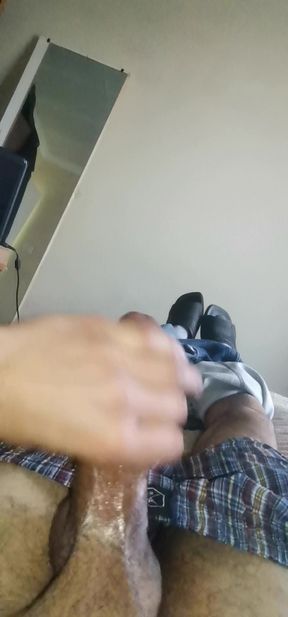 At it again Hard Cock jerk off