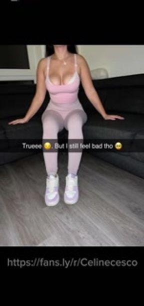 Gym Instructor Stretches Out Wife and Makes Her Cheat on Her Husband On Snapchat