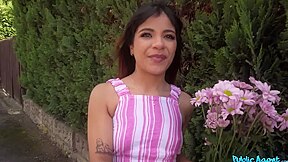 Full - Small And Tiny Cute Latina Teen 18+ Cums On My Cock