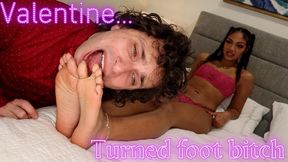 Valentine Turned Foot Boy!