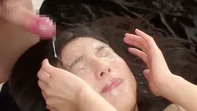 Teen 18+ Japanese Star Takes Multiple Loads in Epic Bukkake Orgasm Fest