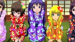 Shy Prison Girl Gives Hot Blowjob & Doggy Style Action In Kimono At Hot Spring