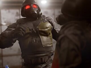 Pure Testostrone, Hyper gas-hunk muscle growth animation