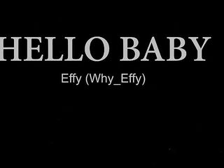 I drilled sexy upcoming pornstar in the booty and this babe liked it! - Effy (Why_Effy)