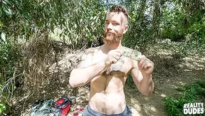 Bearded Hunk Devin Vex Gets Pounded Outdoors by Masculine Stud Paul Wagner – 18+