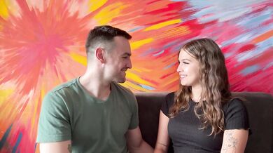 Cute Latina Girl Next Door Invites White Guy Into Her Apartment