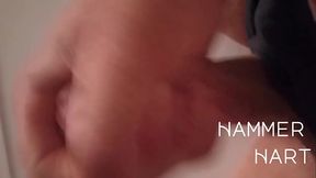 Jerk Off &amp_ Squirt Cum On Washing Machine