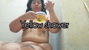 Yellow shower