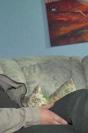 Whenever He Argues with His Girlfriend, He Licks Her Grandma and Then Fucks Her Too!