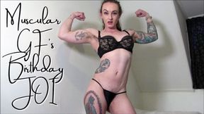 Muscular GF’s Birthday JOI mp4