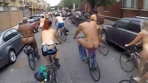 beautiful butts at the 2021 Philly naked bike ride WNBR