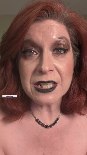 Femdom Degrading JOI