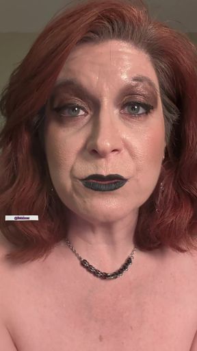 Femdom Degrading JOI