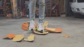 Chrissy pumpkin smash