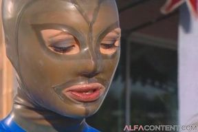 Masked Dude Fucks Hot Blonde In The Ass