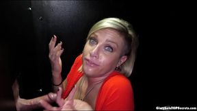 GloryholeTOPsecrets.com - YES Kyla, th&aacute_t'_s how you do it!