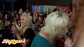 DANCING BEAR - Hot Strippers Close The Year With Blowjob Battles & Cum-Filled Fun On Gorgeous Ladies