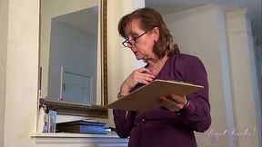 AuntJudys - 60yo Texas Redhead GILF Marie is your new Secretary