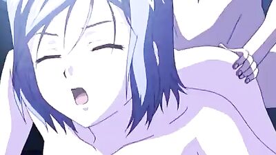 Stepsis with big tits gets her shaved pussy drilled by a hung cartoon stepbro in this censored hentai porn