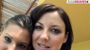 girlfriend fucked her with giant-dildo