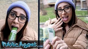 Ale Danger Demonstrating How Far She Can Deepthroat A Big Fat Cock