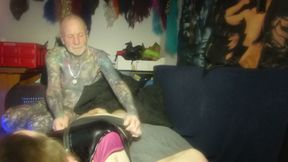 Cock blow and jerk off.