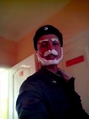 Twink Soldier's Steamy Shower Exposed
