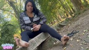 Public Dirty Feet Humiliation – Goddess Beh # SD MOBILE