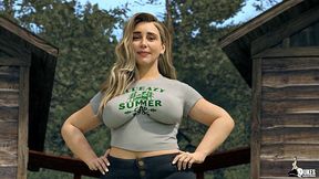charlotte pov: quickie in the woods