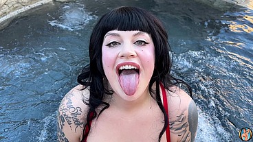 Filling Marilyn Maysons Mouth With All My Cum!
