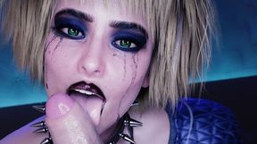 Sticky, sleazy, succulent betrayal: Misty gets her cyberpunk dick&#x1F32D; down on hardcore, unhinged, 3D freak show