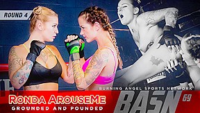 Joanna Angel & Kleio Valentien & Small Hands in Ronda ArouseMe - Round 4 Scene