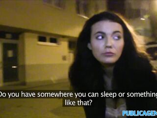 PublicAgent Czech girl loves sex in the dark