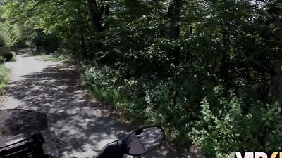 VIP4K. George Uhl roughly fucked a girl in the woods