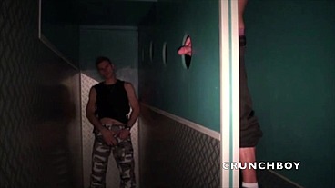 blond twink sucking straight in glory holes and more