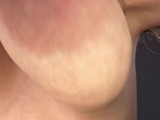 Those biggest breasts are bouncing right in front of your face. Suck on 'em valuable during the time that I bounce on your ramrod