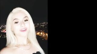 BLACKEDRAW Tiny Blonde long ebony dick-hungry Aria fucks neighbor