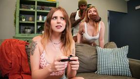 ”Cum Dodger Lucy Embraces Thick Facial Satisfaction”