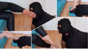 Dolce's Face Spanking Spectacle 2 Videos in 1- FOR MOBILE DEVICES USERS - SPANKING - SOLES - DOMINATION - BIG FEET - FOOT STOMP - SOLE CLAP