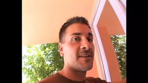 Harmony Takes Michael Stefano's Big Cock in Her Little American Ass!