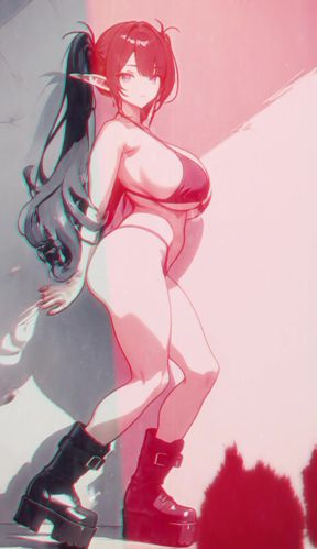 anime fotoshooting frame test