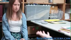 Real barely legal amateur caught and punished with a facial