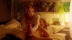 Real Couple Intimacy A Calm Evening Ending In Mutual Pleasure