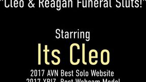 Its Cleo Live featuring Reagan Lush and Real Cleo's big tits scene