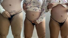 madrastra latina con hermoso y perfecto culo redondo